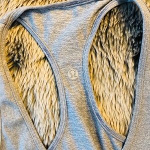 Lululemon Extra Long Grey Tank